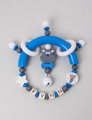 Greifling Hippo grau