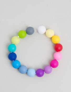 Wunschkette mit Silikonperlen