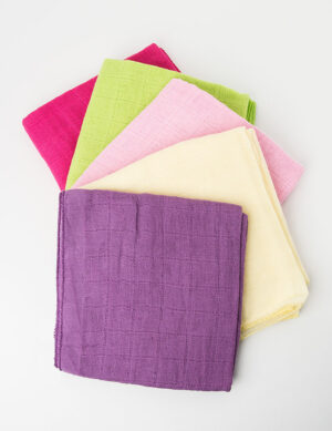 Nuscheli-Set pink-rosa-violett