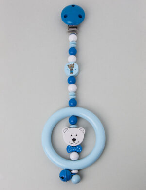 Clipanhänger Bär weiss