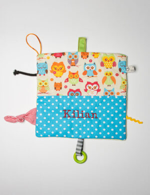 Label-Nuscheli mit Name